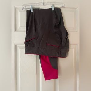 Dover Wellesley Knee Patch Breeches - Grey/Hot Pink - 34R